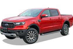 APS - APS iRunning Running Boards-Polish 19-23 Ford Rangler Crew IB06RBC9A - Image 2