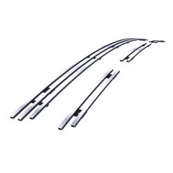 APS - APS Stainless Billet Bumper Grille-Polish for 09-12 Toyota RAV4 GR20FEE80S - Image 2