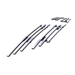 APS - APS Stainless Billet Grille-Polish for 13-15 Toyota RAV4 GR20FEE81S - Image 2