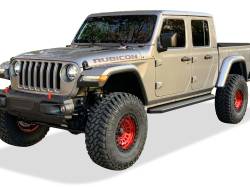 APS - APS H-Series Running Boards Black for 20-25 Jeep Gladiator JT IB10RAA5H - Image 2
