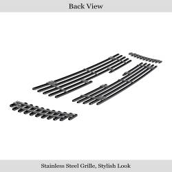 APS - APS Stainless Billet Grille Black 01-05 Explorer Sport GR06FEC23J - Image 3