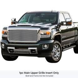 APS - APS Stainless Billet Grille-Polish 15-19 GMC Sierra 2500/3500 GR07HFC25S - Image 1