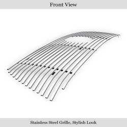 APS - APS Stainless Billet Grille-Polish for 08-17 Toyota Sequoia GR20FFE53S - Image 2