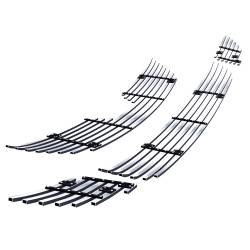 APS - APS Stainless Billet Grille-Polish for 09-10 Toyota Corolla GR20FFF02S - Image 3