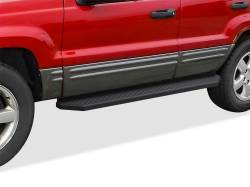 APS - APS H-Series Running Boards Black for 99-04 Grand Cherokee Laredo IB10RIF1H - Image 1