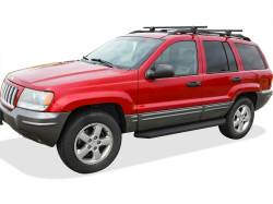 APS - APS H-Series Running Boards Black for 99-04 Grand Cherokee Laredo IB10RIF1H - Image 2