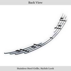 APS - APS Stainless Billet Grille-Polish for 12-14 Toyota Camry GR20FFI30S - Image 3