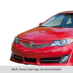 APS - APS Stainless Billet Grille-Polish for 12-14 Toyota Camry SE GR20FFI33S - Image 1