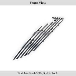 APS - APS Stainless Billet Grille-Polish for 12-14 Toyota Camry SE GR20FFI33S - Image 2