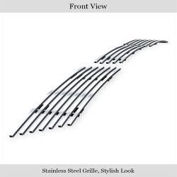 APS - APS Stainless Billet Bumper Grille-Polish for 12-14 Toyota Camry SE GR20FFI34S - Image 2