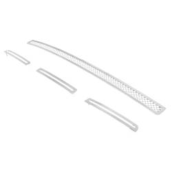 APS - APS Wire Mesh Bumper Grille-Polish for 09-12 Toyota RAV4 GR20GEE80T - Image 2