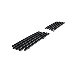 APS - APS Stainless Billet Bumper Grille Black Silverado/Tahoe/Suburban GR03HEJ27J - Image 2