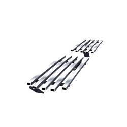 APS - APS Stainless Billet Bumper Grille-Polish Silverado/Tahoe/Suburban GR03HEJ27S - Image 2