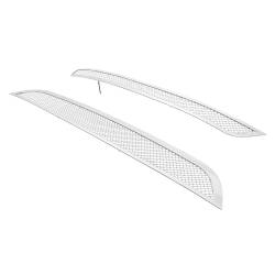 APS - APS Wire Mesh Bumper Grille-Polish for 13-15 Toyota RAV4 GR20GEE82T - Image 2