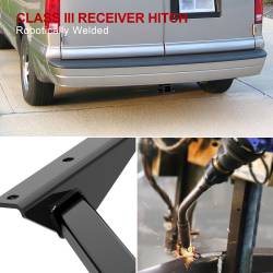 APS - APS Class III 2" Trailer Receiver Hitch 85-05 Astro/Safari Vans HT24CHD90 - Image 4