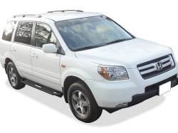 APS - APS Truck Armor Running Boards Black Honda Pilot/Acura MDX IA08SID1B - Image 2