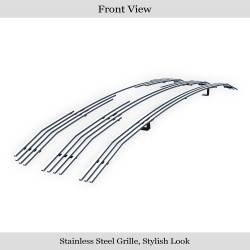 APS - APS Stainless Billet Grille-Polish 15-17 Ford F150 Lariat GR06FFC12S - Image 2