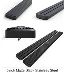 APS - APS iStep 5" Running Boards Black 15-25 Colorado/Canyon Crew IB03EAI7B - Image 3