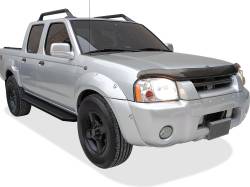 APS - APS H-Series Running Boards Black for 99-04 Nissan Frontier Crew IB14RBB5H - Image 2