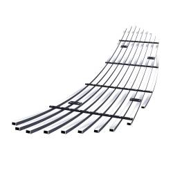 APS - APS Stainless Billet Grille-Polish 15-17 Ford Mustang V6 GR06FFD02S - Image 3