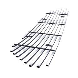 APS - APS Stainless Billet Grille-Polish 15-17 Ford Mustang GT GR06FFD04S - Image 3