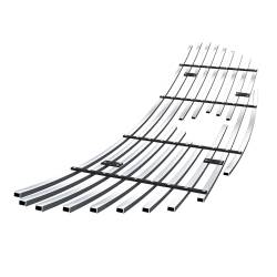 APS - APS Stainless Billet Grille-Polish 15-17 Ford Mustang V6 GR06FFD45S - Image 3