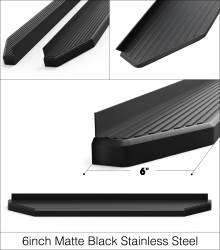 APS - APS H-Series Running Boards Black for 10-24 Ram HD Mega IB04RBJ9H - Image 3