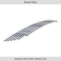 APS - APS Stainless Billet Bumper Grille-Polish for Grand Cherokee SRT8 GR10FFF05S - Image 2