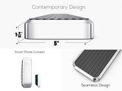 APS - APS iStep 5" Running Boards-Brushed 07-14 Ford Edge/Lincoln MKX IB06EAC8A - Image 3