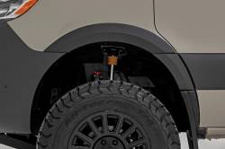 Rough Country Suspension Systems - Rough Country Sport Fender Flares Black for 19-25 Sprinter S-M19001 - Image 5