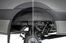 Rough Country Suspension Systems - Rough Country Front Inner Fender Liners Black for 19-25 Sprinter SRW 4302 - Image 2