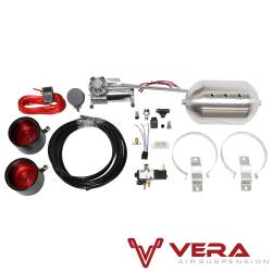 D2 Racing - D2 Racing D-FO-07-VACF-12+D2-ACK02 RS Coilovers w/Front Air Cups + Gold Control - Image 4