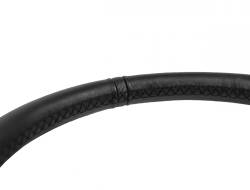 PRP - PRP SRG160 Flat Leather Steering Wheel 13" Diameter Black - Image 3