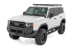 Rough Country Suspension Systems - Rough Country 4.5" Oval Tube Nerf Steps Black for 24-25 Land Cruiser 21018 - Image 2