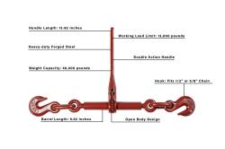 BulletProof Hitches - BulletProof Hitches BPEDBINDER Ratchet Tie Down Strap Buckle - Image 7