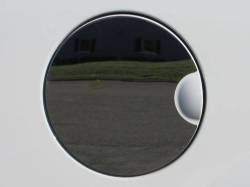 Quality Automotive Accessories - QAA GC55308 1Pc Stainless Gas Cap Door Trim for 2015-2020 Ford F150 - Image 1