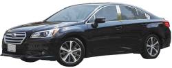 Quality Automotive Accessories - QAA PP15447 8Pc Stainless Steel Pillar Trim for 2015-2019 Subaru Legacy - Image 2
