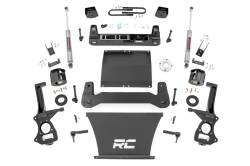 Rough Country Suspension Systems - Rough Country 6" Suspension Lift Kit 25-26 GMC Sierra 1500 RWD 111530 - Image 1