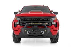 Rough Country Suspension Systems - Rough Country EXO Front Bumper Winch Mount Kit 19-26 Silverado 1500 10814 - Image 3