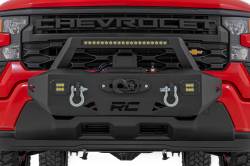 Rough Country Suspension Systems - Rough Country EXO Front Bumper Winch Mount Kit 19-26 Silverado 1500 10814 - Image 4