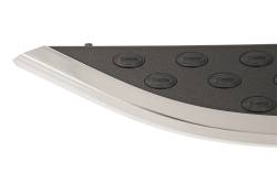 Dee Zee - Dee Zee DZ16202 NXc Running Boards Black Top UltraShine Vac Metal Trim 72"/6"/6" - Image 3