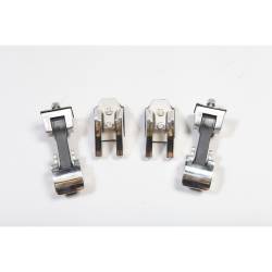 Rugged Ridge - Rugged Ridge 11116.06 Hood Catch Set Stainless Steel for Wrangler JK - Image 1