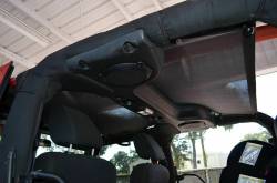 SpiderWebShade - SpiderWebShade Mesh Bikini Top Black for Jeep JK 2DR SWS-SHDTOP-01-JK2D-BLK - Image 4