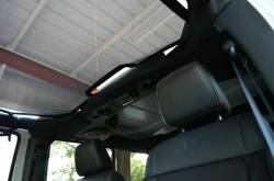 SpiderWebShade - SpiderWebShade Mesh Bikini Top Tan for Jeep JK 4DR SWS-SHDKNI-01-JK-TAN - Image 5