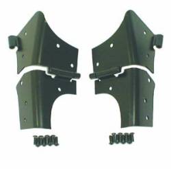 Rugged Ridge 11209.02 Windshield Hinges Black