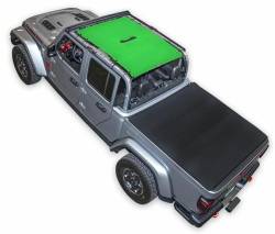 SpiderWebShade Mesh Bikini Top-Green for Gladiator SWS-SHDTOP-01-JT4D-GRN