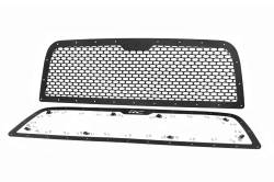 Rough Country Suspension Systems - Rough Country Front Mesh Grille Insert Black for 13-18 Ram HD 70150 - Image 2