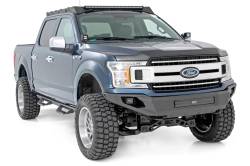 Rough Country Suspension Systems - Rough Country High Clearance Black Front Bumper 18-20 Ford F150 10756A - Image 3