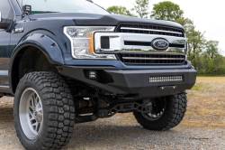 Rough Country Suspension Systems - Rough Country High Clearance Black Front Bumper 18-20 Ford F150 10756A - Image 6