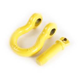 Rugged Ridge - Rugged Ridge 7/8" D-Ring Shackles 13500lbs-Yellow Pair 11235.14 - Image 3